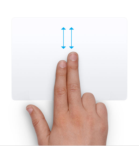 Scroll - Magic Trackpad