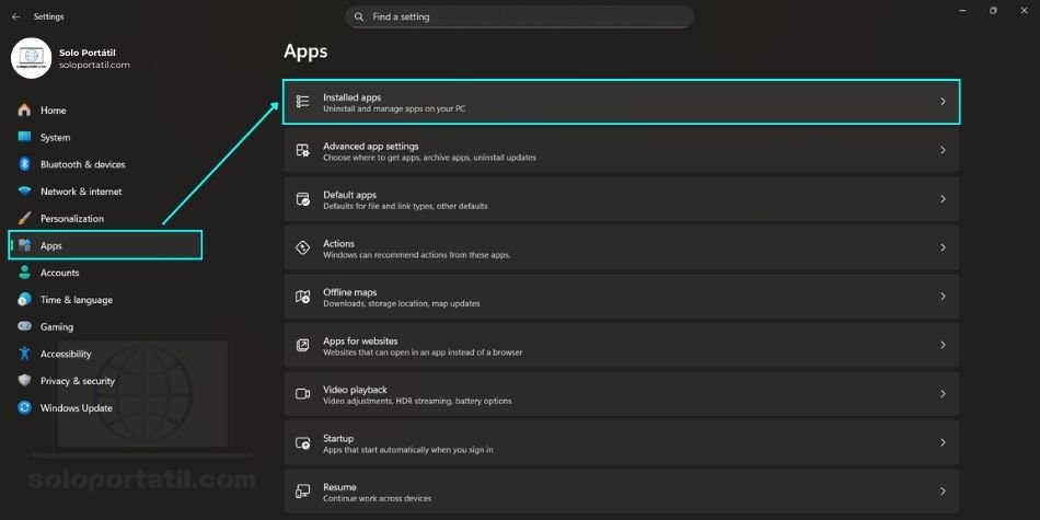 Desinstala programas que no uses