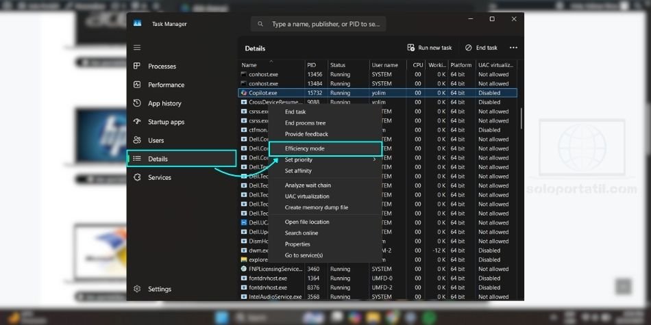 Activa el "Modo Eficiencia" en Windows 11