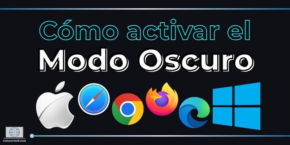 Cómo activar el Modo Oscuro